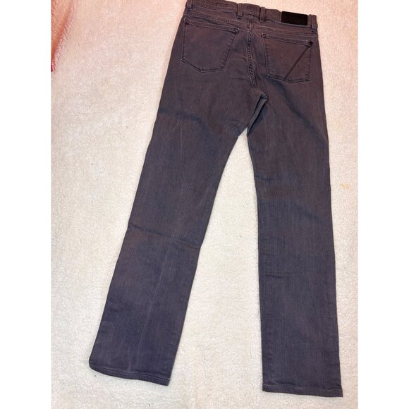 Z Zegna Mens Straight Fit Gray Jeans Size 30X29 - Picture 13 of 14